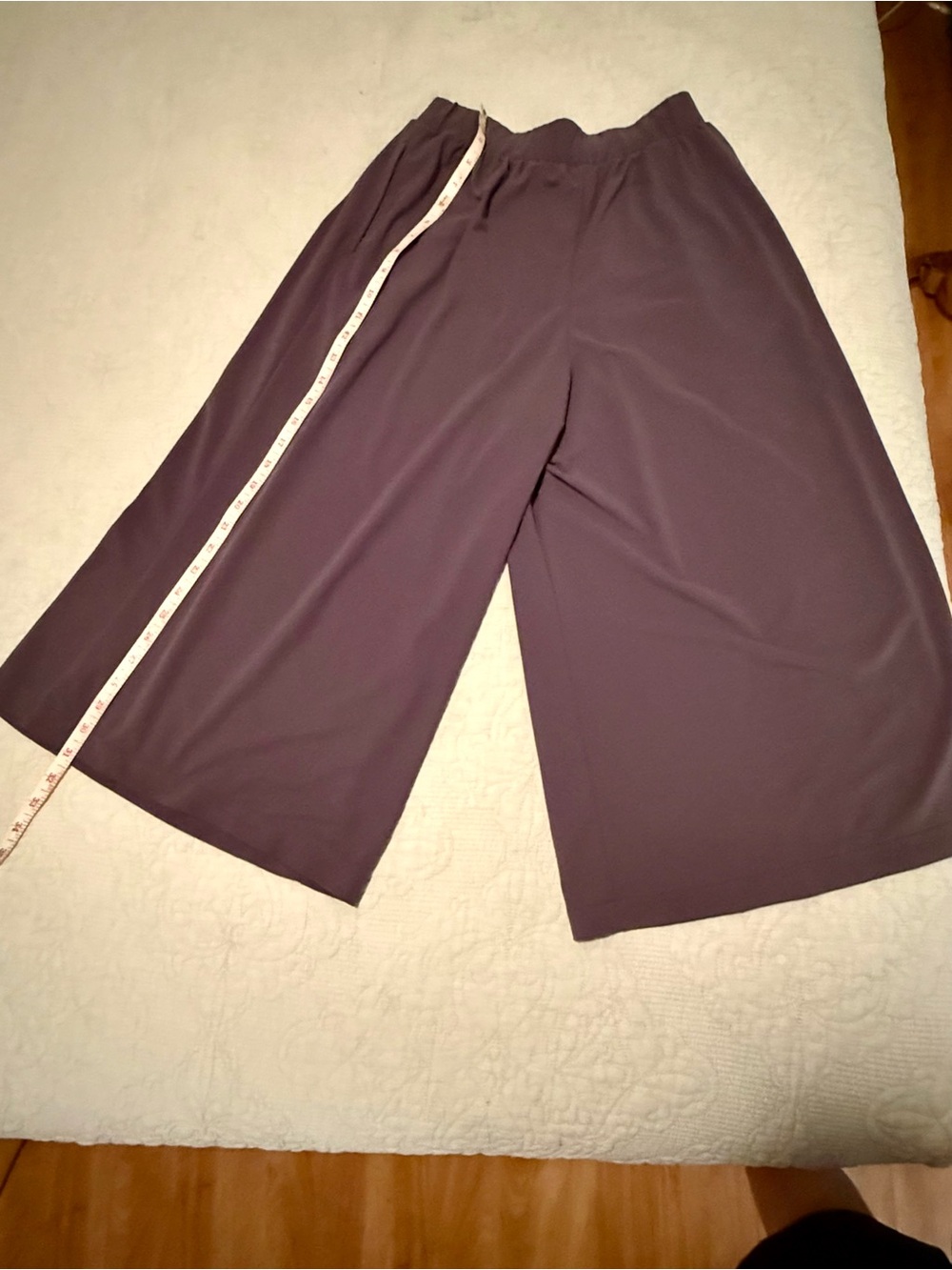 Uniqlo Dark Gray Wide Leg Culottes - Picture 4 of 4